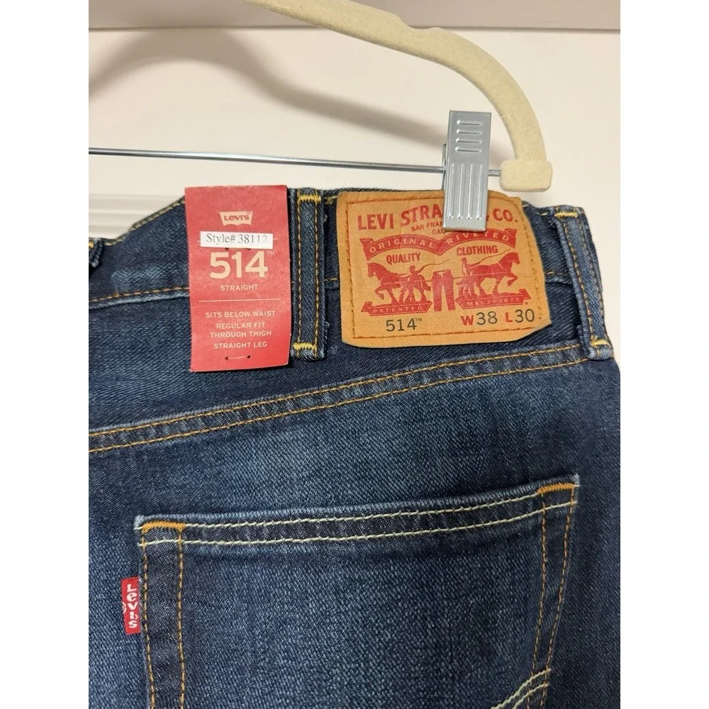 Levi's 514™ Straight Fit Jeans, Mens Size 38x30